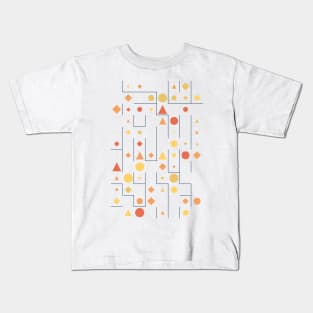 Amazing Geometric Animated Shape Pattern #7 Kids T-Shirt